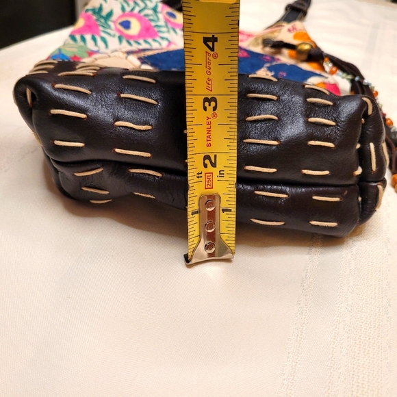 Raj Anthropologie Messenger Bag Women's Boho Hippie Made in India Unique NWT - Picture 15 of 16